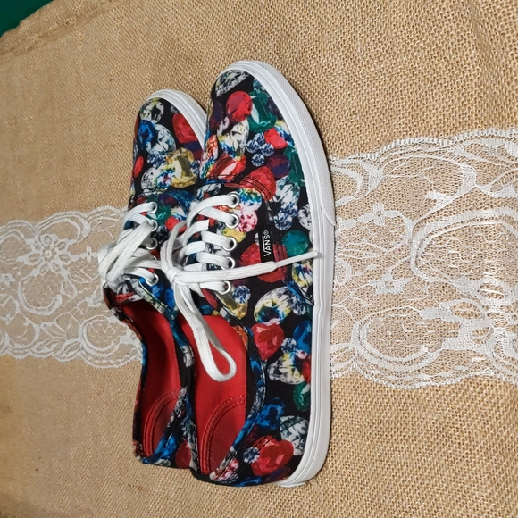 Vans Lo Pro "Jewel" Women's Sneakers Sz 6.5, Multicolor, Excellent Condition - Picture 3 of 6